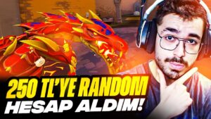250 TL’YE AVRUPA GARANTİLİ RANDOM HESAP ALDIM VE DERECELİ GİRDİM! Valorant