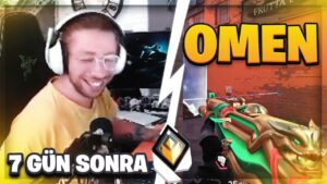 CombatRy 7 GÜN SONUNDA OMEN OYNUYOR! (Valorant) | Radiant Günlükleri