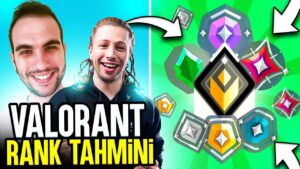 CombatRy ile Valorant'ta ranklarınızı TAHMİN ettik!