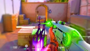 I DARE YOU to find  a bodyshot on this video - Valorant