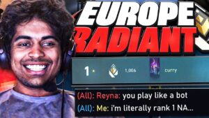 I told him I was Rank 1 NA.. | EU to Radiant #6