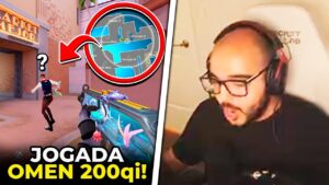 OMEN USOU 100% DA INTELIGÊNCIA PARA VENCER O ROUND! SACY FICOU PRESO NA ULT - VALORANT CLIPS