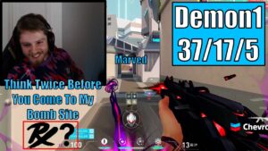 PRX (?) Demon1 Crushed Marved In His Alt Account Will He Join PRX? | In Split | On Reyna | VALORANT