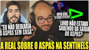 SACY COMENTA SAÍDA DO ASPAS, SOBRE RECEBÊ-LO NA SUA CASA e É QUESTIONADO SOBRE IDA PARA A SENTINELS