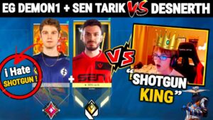 SEN Tarik & EG Demon1 Gone Crazy After Facing Dasnerth in Radiant Immortal Lobby Ranked | Valorant