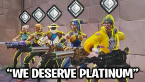 Silver 5-stack SWEARS they'll DESTROY Platinums!