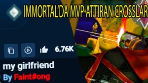 VALORANT'IN EN ÇOK BEĞENİ ALAN CROSS'LARIYLA OYNADIM! MVP ATTIM!