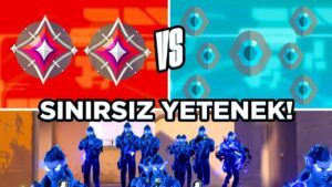 Valorant 2 IMMORTAL vs 7 PLAT ama immolar sınırsız skill kullanıyor!