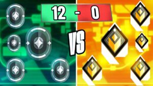 Valorant 5 RADİANT vs 5 DEMİR ama demirler 12-0 önde başlıyor!