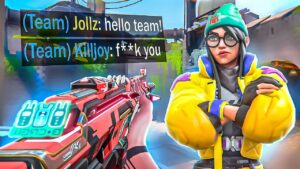 When you try to vibe with your Valorant teammates...