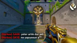 "neden inatla JETT oynuyorsun?"