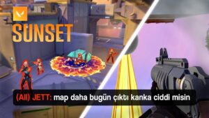 yeni map sunset'te lineup atarak tr serverını şaşırtmak | VALORANT