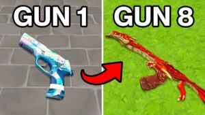 Beating Valorant, But It's Gun Game!