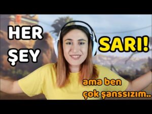 HER ŞEY SARI! (sinir olma garantili)