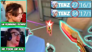 SEN TenZ finds the only best Agent to SOLO Carry in Sunset ft Zellsis...