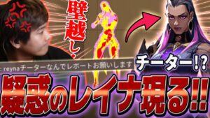 壁越しにエイム！？チート疑惑のレイナに遭遇するみっちーｗｗｗｗ【VALORANT】
