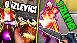 VALORANT ama BİRİ İZLERSE AFK KALIYORUM!