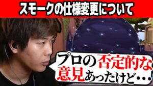 【VALORANT】プロから批判殺到のスモーク仕様変更について話すmittiii【mittiii/みっちー切り抜き】