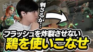 ZETA式フェイクフラッシュ「ニワトリ」を使いこなし有利状況を生み出せ！【VALORANT】