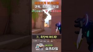 [발로란트] 뇌섹남 사이퍼의 짜릿한 뒤치기 #shorts #valorant #valorantclips