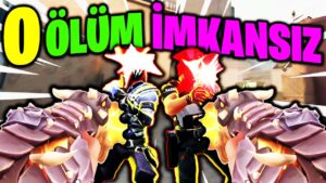 0 ÖLÜMLE MAÇ KAZANANA KADAR VALORANT OYNAMAK 2 !!