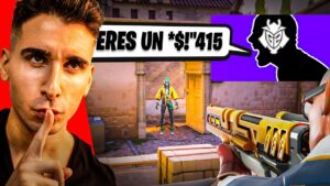 Este PRO Player tóxico se lleva una CERRADA de BOCA en Valorant