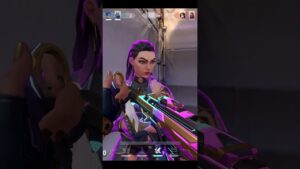 This is what a high ping enemy looks like | #valorant #KEKW