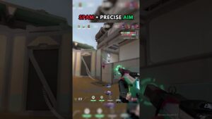 spam + precise aim #valorant #valorant3k