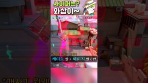 [발로란트] 머리에 3발을 맞춰도 안죽는 총이 있다고? 이건 억까잖아 #shorts #valorant #valorantclips
