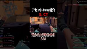 プロも使うCTのワンウェイスモーク【Valorant / ヴァロラント】 #valorant #valorant解説 #valorant立ち回り