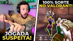 TCK REAGINDO A JOGADA SUSPEITA NO CAMPEONATO! SKYE COM 100% SORTE NO VALORANT - CLIPS