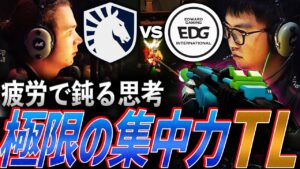 【覚醒】疲労で鈍る思考力、極限の集中力で圧倒するTeamLiquid【AVL 2023 Day 4  - EDG vs TL】