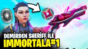sadece SHERİFF ile DEMİR'den IMMORTAL'a! #1 Valorant