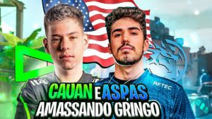 ASPAS ABRIU A PRIMEIRA LIVE NO N.A E DESTRUIU NA RANKED COM O CAUANZIN na RANKED!