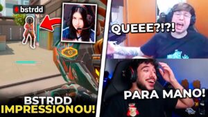 BSTRDD DEIXOU TIXINHA e NYANG IMPRESSIONADOS COM JOGADA DE RAZE! - VALORANT CLIPS