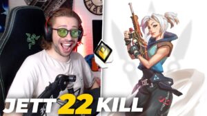 CombatRy - JETT 22 KILL! (Valorant Radiant)