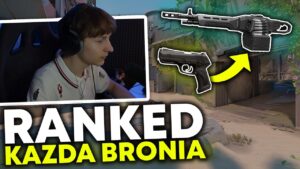GRAM RANKEDA KAŻDĄ BRONIĄ w VALORANT!
