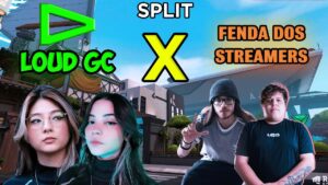 LOUD GC VS FENDA DOS STREAMERS NO OPEN QUALIFY DO VCB - MELHORES MOMENTOS (Split)