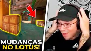 REVELADA AS NOVAS MUDANÇAS NO MAPA LOTUS! TTEUW NO CLUTCH - VALORANT CLIPS