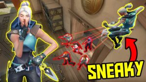 SNEAKIEST MOMENTS IN VALORANT #27