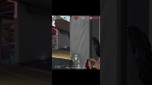 The best offense is a retreat #shorts  #valorant #aimbot