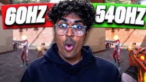 VALORANT, but you're on 540hz!