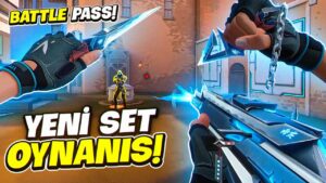 YENİ BATTLE PASS VE YENİ SETİ DENEDİM (Kuronami Set) | Valorant