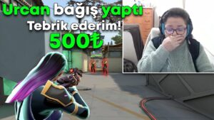 Yayıncılara Challenge verip, bağış attım.. /VALORANT/