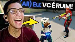 a MAIOR RIVALIDADE das RANKEADAS do Valorant!