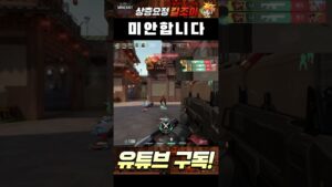 미안합니다 #발로란트 #valorant #발로란트저지 #발로란트매드무비