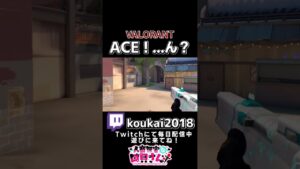 華麗なるACE!!!....ん？【Valorant】#shorts #valorant #valorantclips #新人vtuber #ヴァロラント女子 #配信 #vtuber