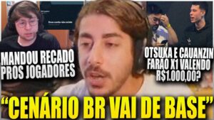 BAIANO MANDA A REAL SOBRE CENÁRIO DE VALORANT - TIXINHA SE PRONUNCIA - OTSUKA E CAUANZIN FARÃO X1?