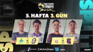 DA 🆚 GAL | GS 🆚 S2G | Challengers TR: Birlik 1. Split | BO3 | 5. Hafta  3. Gün