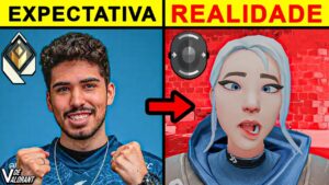 EXPECTATIVA vs REALIDADE no Valorant...
